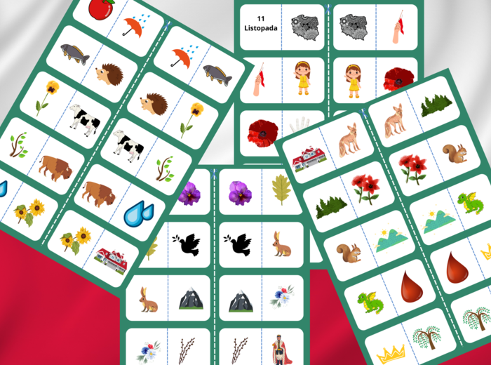 DOMINO patriotyczne - 11 listopada ŚWIĘTO NIEPODLEGŁOŚCI