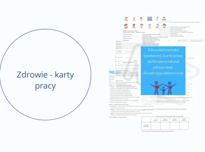 Zdrowie - zestaw kart pracy