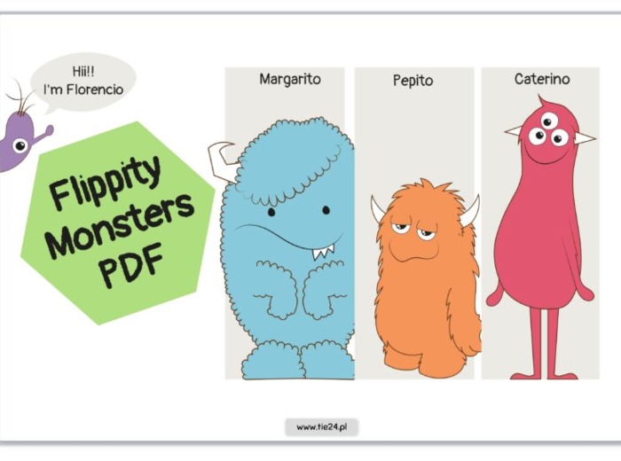 Flippity zestaw do gry podłogowej