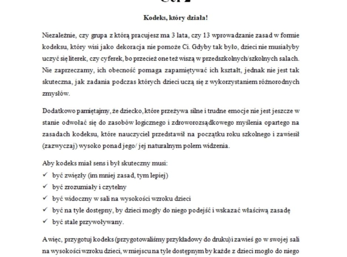 Ogarniamy chaos w grupie/klasie. Sprawdzone sposoby na dyscyplinę w przedszkolu, klasach 1+3 wraz z innowacją