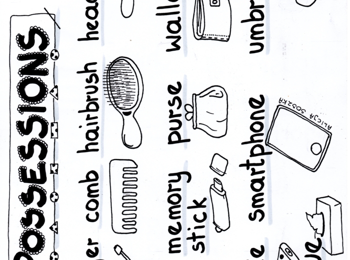 Notatki wizualne dla klasy 4 SP z angielskiego