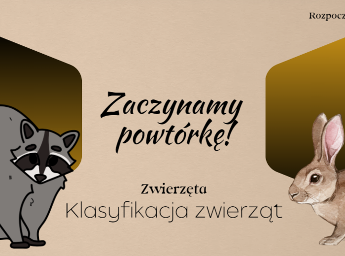 Klasyfikacja zwierząt - rozwój zarodkowy – ćwiczenia online na monitor interaktywny Biologia / Interaktywna lekcja biologii