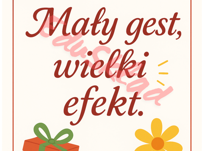 🌻 Plakaty z okazji Dnia Życzliwości – zestaw dla szkoły podstawowej 🌻