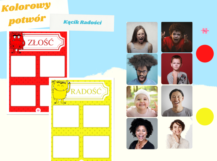 Emocje - KOLOROWY POTWÓR