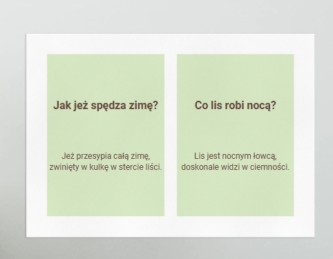 Kącik ekologiczny. Tablice z ilustracjami zwierząt, ptaków, ryb, owadów. Wystawa różnych gatunków.