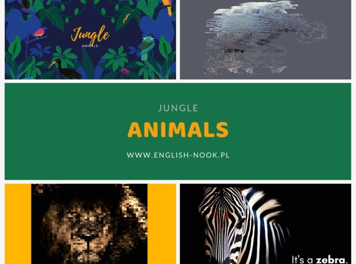 Język angielski. Jungle animals