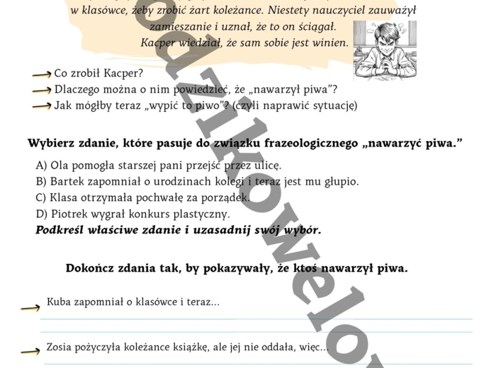 Nie daj się nabić w butelkę - odkryj sens związków frazeologicznych część 1