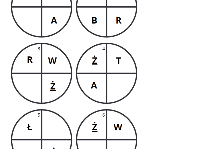 Ortograficzne łamigłówki - czytaj i odkrywaj wyrazy