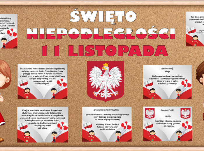 Gazetka Święto Niepodległości 11 Listopada