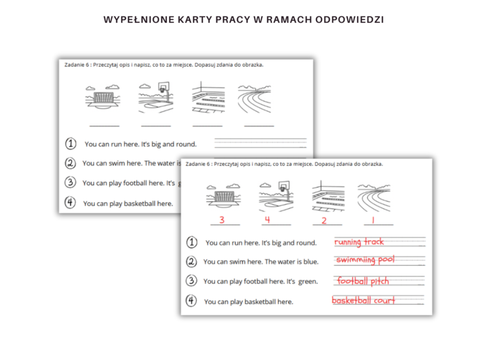 Kids Can 3 Unit 1 Klasa Trzecia Rodział Pierwszy Dodatkowe Zadania Ćwiczenia Powtórzenie Sport Karty Pracy