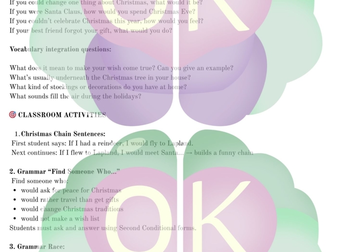 🎄 Christmas Hit Lessons – zestaw świątecznych piosenek dla poziomu B1/B2 (5 kultowych utworów!)świąteczne piosenki po angielsku, nauka angielskiego przez muzykę, Christmas lessons, matura B1 B2, piosenki do nauki angielskiego, materiały dla nauczyciela, 