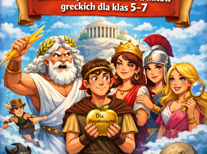 Chaos na Olimpie – scenariusz zabawnego przedstawienia powtórkowego z mitów greckich (kl. 5–7)