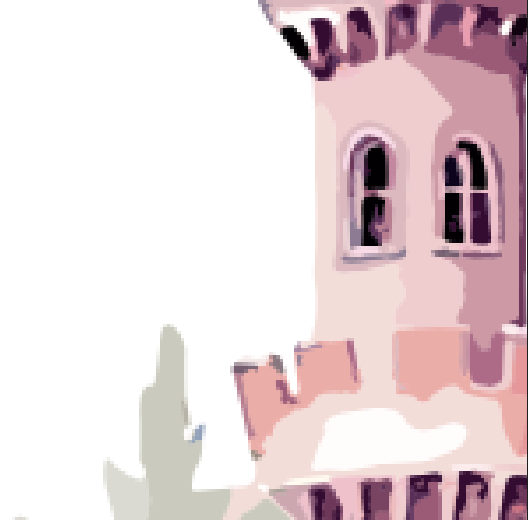 🏰 Dekoracja na drzwi do przedszkola – „Wejdź do świata bajek i zabawy!” | Zamek + postacie | PDF do druku (plakat A4)