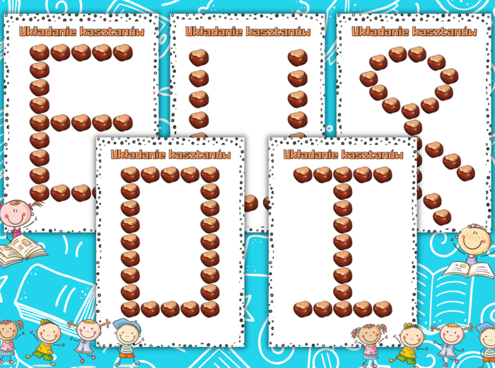 Kasztanowe układanie