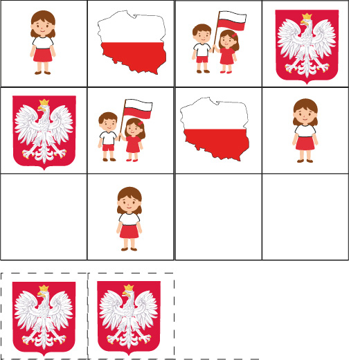 11 LISTOPADA - karty pracy dla przedszkola