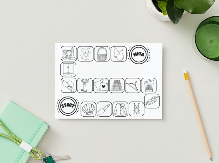 LOGOPEDIA LOGOPEDYCZNA GRA PLANSZOWA SZEREG SZUMIĄCY SZ, Ż, CZ, DŻ UTRWALANIE GŁOSEK