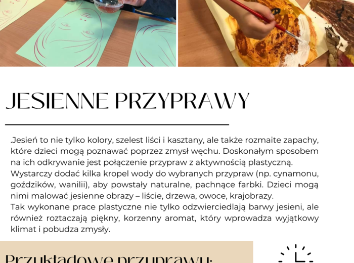 Jesienne zabawy sensoryczne- e book
