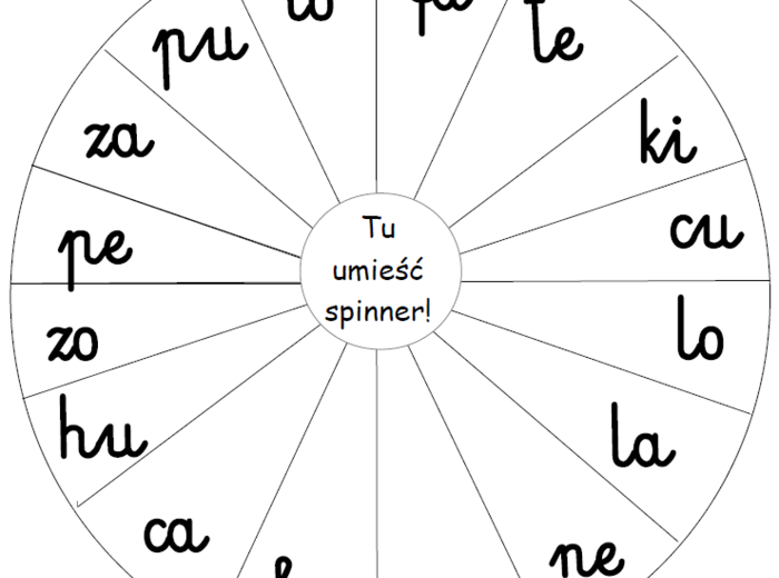 Zakręcona nauka czytania – litery, sylaby.