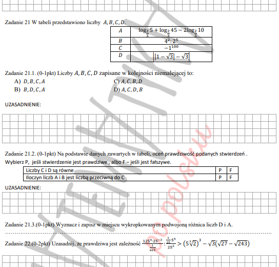 KARTA PRACY - DZIAŁANIA NA LICZBACH