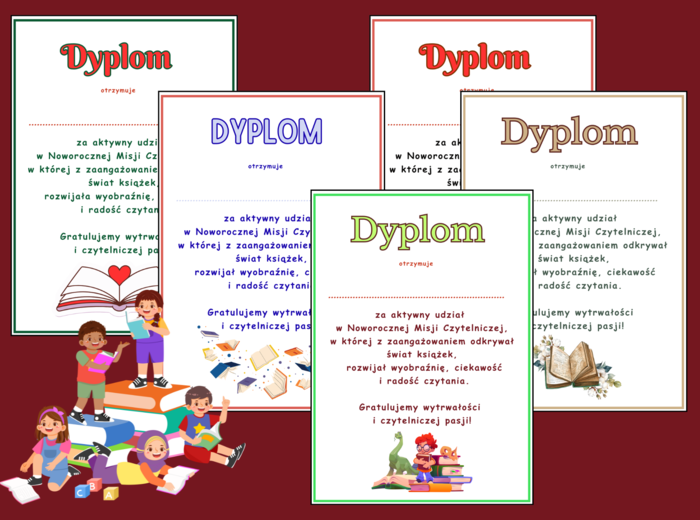 📚 Noworoczna Misja Czytelnicza - PROJEKT - biblioteka - język polski - zajęcia z wychowawcą - klasy 1- 3 oraz  4-8