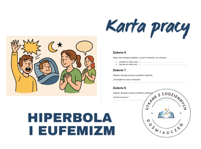 KARTA PRACY — HIPERBOLA I EUFEMIZM
