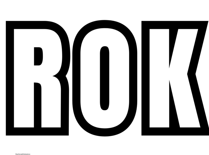 2026 - ROK INSPIRACJI I DZIAŁANIA - gazetka motywacyjna dla uczniów - 25 haseł motywacyjnych