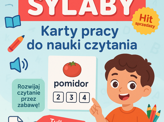 Sylaby. Karta pracy. Sprawdzian