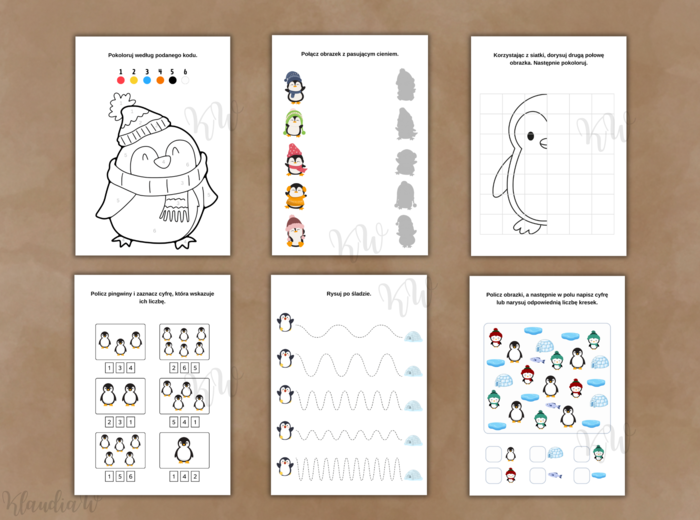 DZIEŃ PINGWINA - ZESTAW