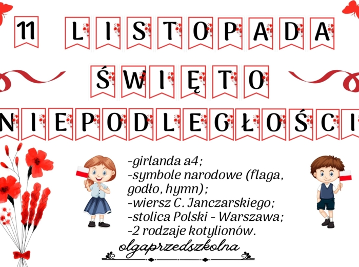 11 listopada Święto Niepodległości