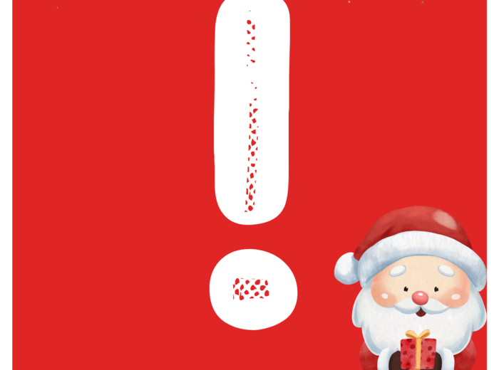 Girlanda „WITAJ ŚWIĘTY MIKOŁAJU!” – PDF do druku