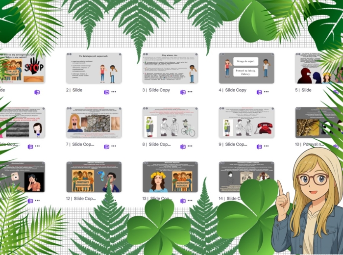 Prezentacja multimedialna w genial.ly „Skąd bierze się autoagresja i jak sobie z nią radzić? " Edukacja zdrowotna. Klasa 5. Dział „Moje zdrowie psychiczne".