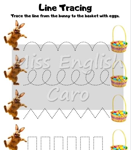 Karty pracy - Easter - 10 arkuszy