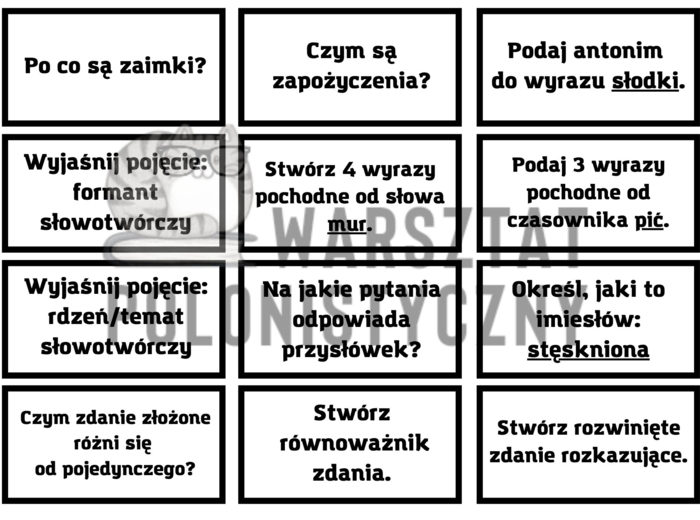 Polonistyczne 8 sekund