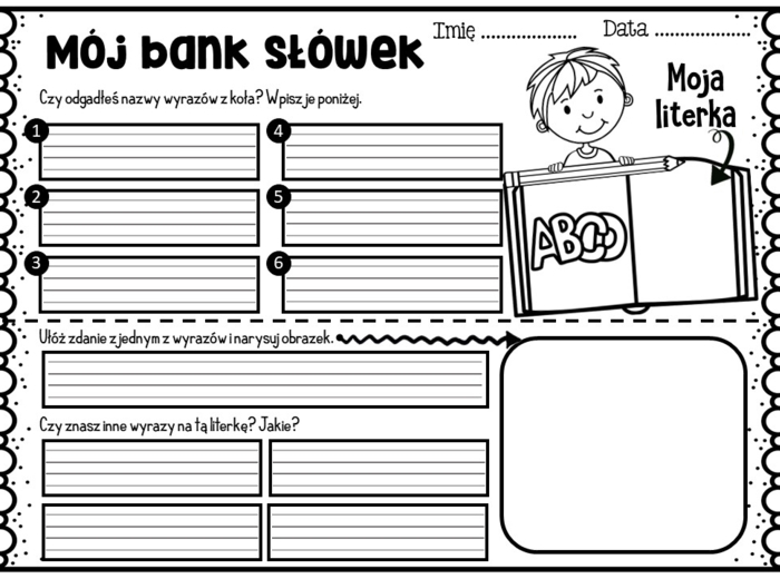 Alfabet - Odgaduję nazwy wyrazów