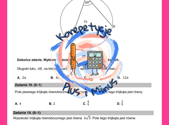 Zadania maturalne - planimetria