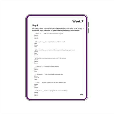 Angielski - ZESTAW - egzamin ósmoklasisty