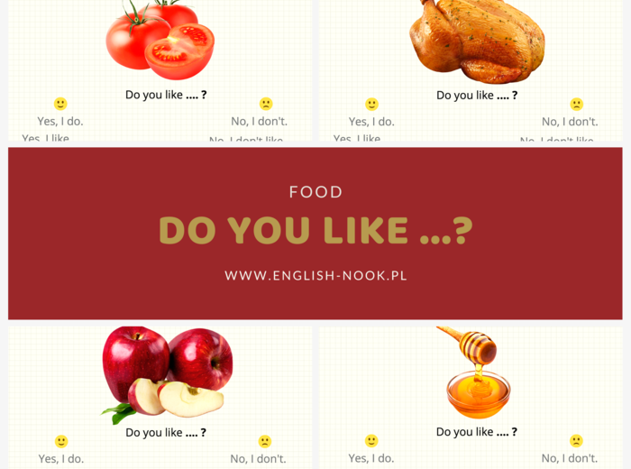 Prezentacja Do you like ... ? - food
