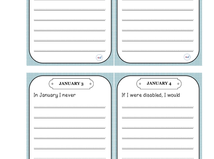 WRITING DAY BY DAY 365 DAYS / PISANIE DZIEŃ PO DNIU