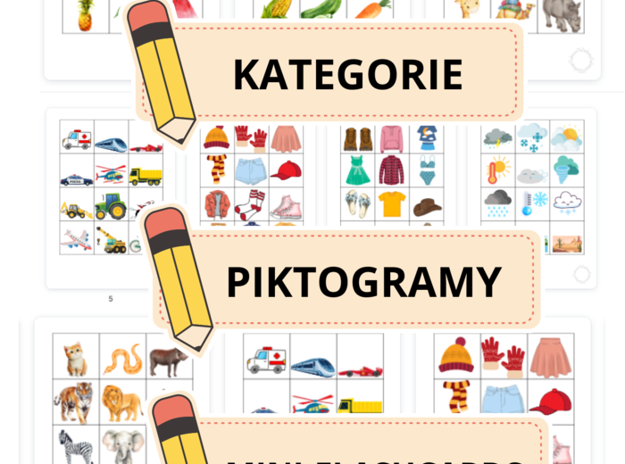 FLASHCARDS - PIKTOGRAMY