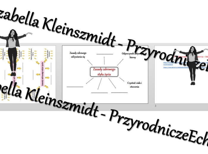 Karta pracy i pomysł/inspiracja na lekcję „Zdrowy styl życia” - karta pracy wykonana w power point + 2 x gratisowy pomysł na lekcję - link do lekcji multimedialnej niekomercyjnej wykonanej w genial.ly do indywidualnego pobrania i użycia do celów niekomer