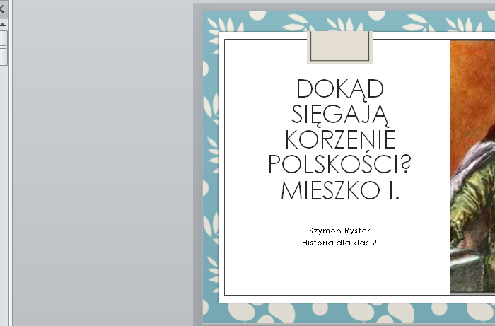 Mieszko I - prezentacja