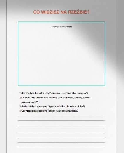 Karta obserwacji dzieła