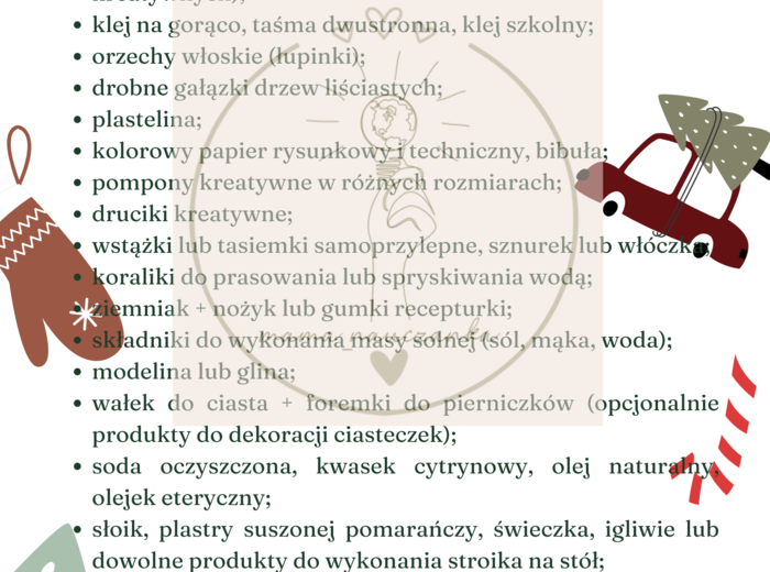 Kreatywny kalendarz adwentowy