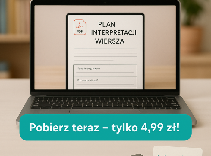 Wklejka. Plan interpretacji wiersza