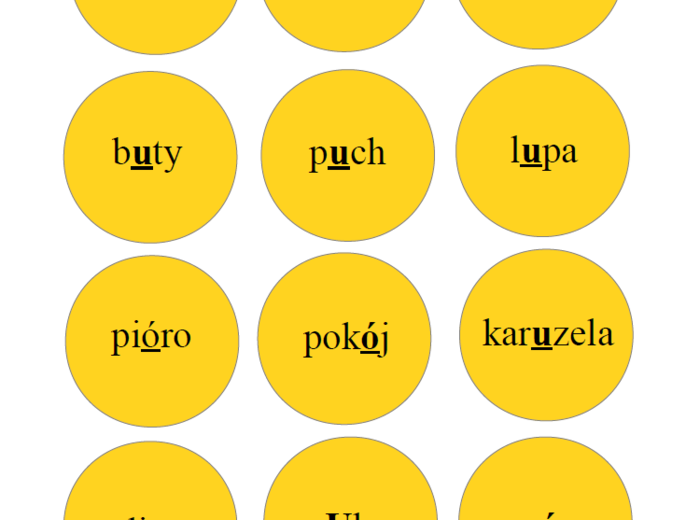 Ortograficzne kodowanie – gra ortograficzna