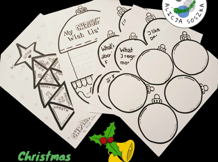 CHRISTMAS worksheets by Alicja Soszka