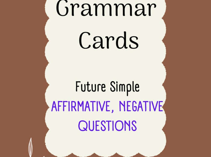 Future Simple Karty do mówienia/ Mówienie/ Speaking/ Zestaw/ Pakiet/ Klasy 4-8/ Klasy 4-6/ Klasy 6-8/ SP/ Warm-up/ Rozgrzewka/ Gramatyka/ Grammar/ Speaking cards grammar/ Grammar cards/ E8