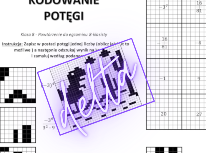 Kodowanie potęgi, klasa 7, 8, obrazek Dino