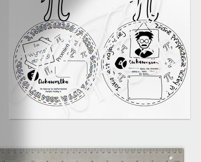 DZIEŃ LICZBY PI - GIRLANDA