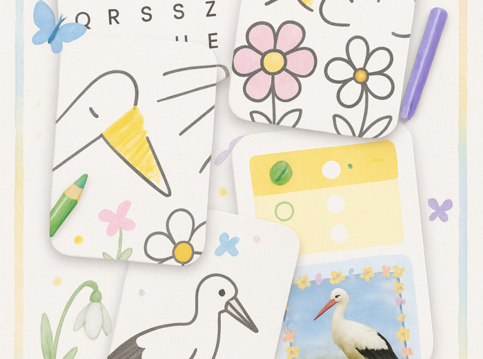 Karta pracy „Oznaki wiosny”